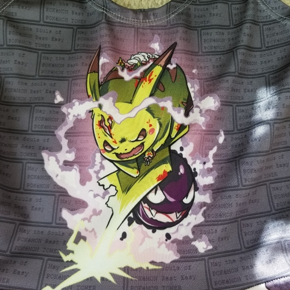 Living Dead Pokemon Anime Zombiechu Dress - Picture 2 of 6